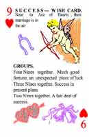 Tarot derived fortune telling cards.