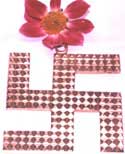 The 3-D Swastik  Pryamid Amulet
