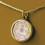 lucky charm locket, Hanuman Yantra