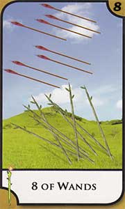Eight of Wands