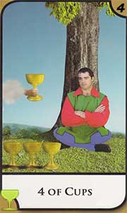 Four of Cups
