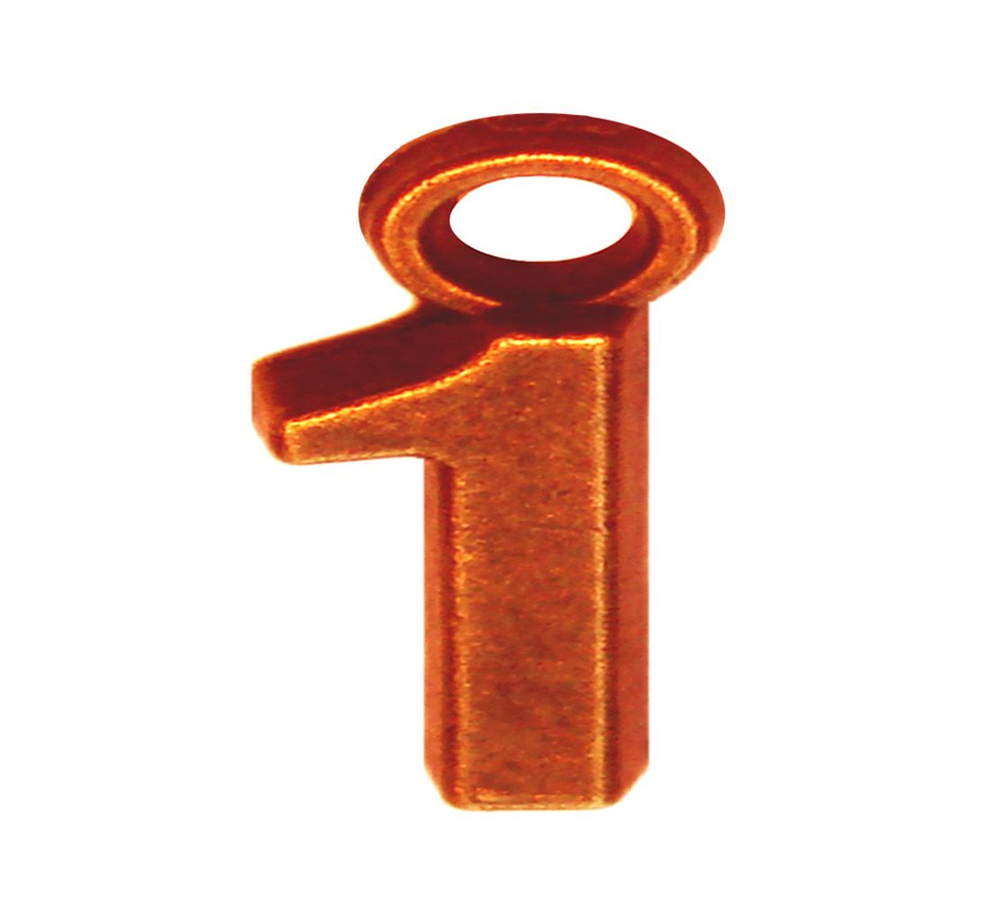 Lucky Number Pendant, 1