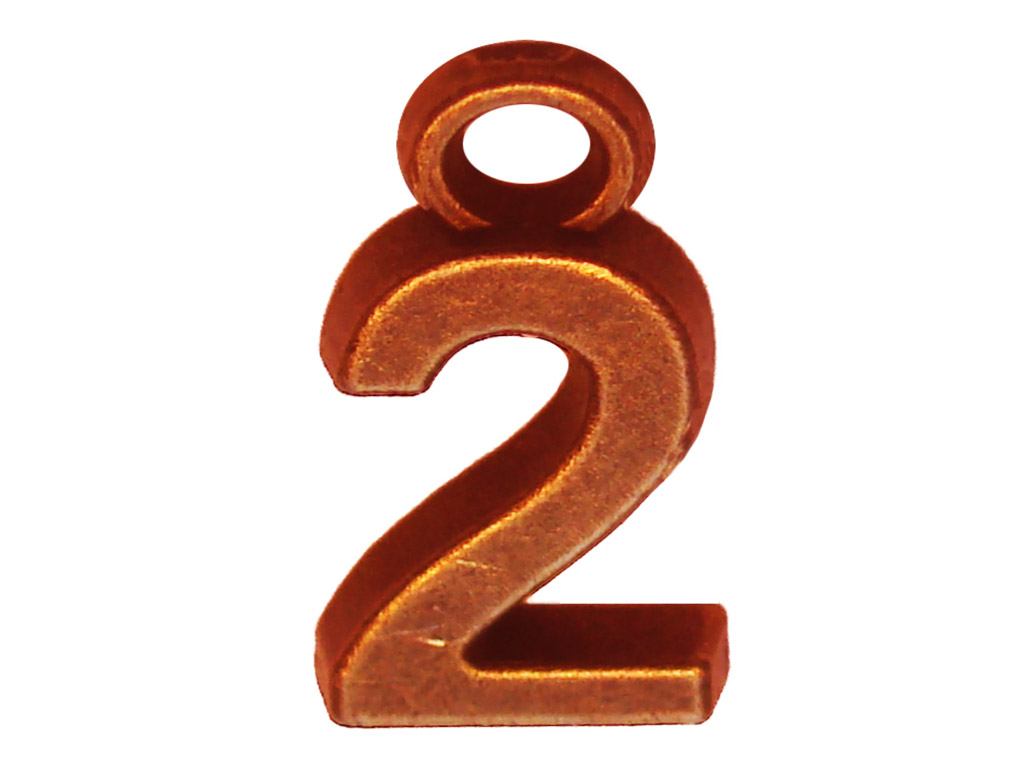 Lucky Number Pendant, 2