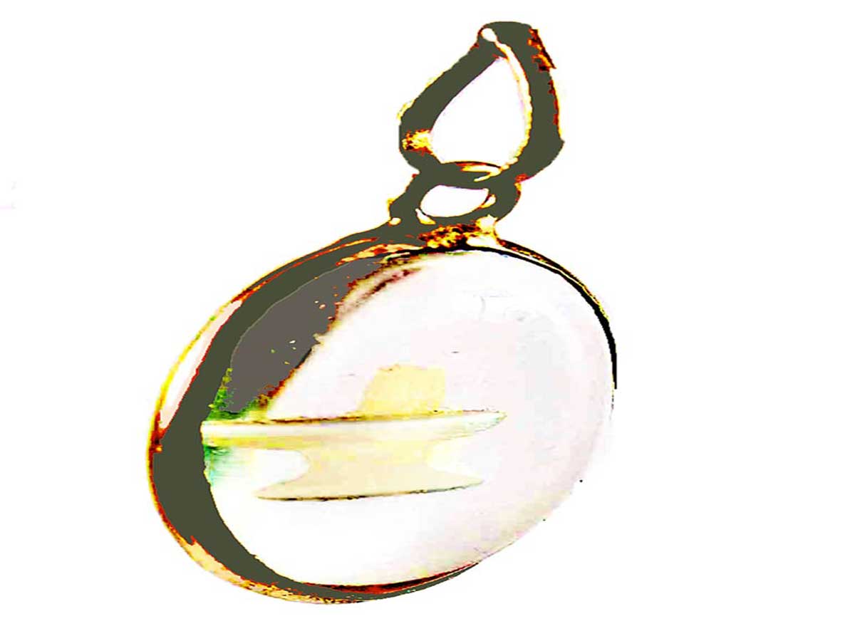 Crystal Shivling Locket