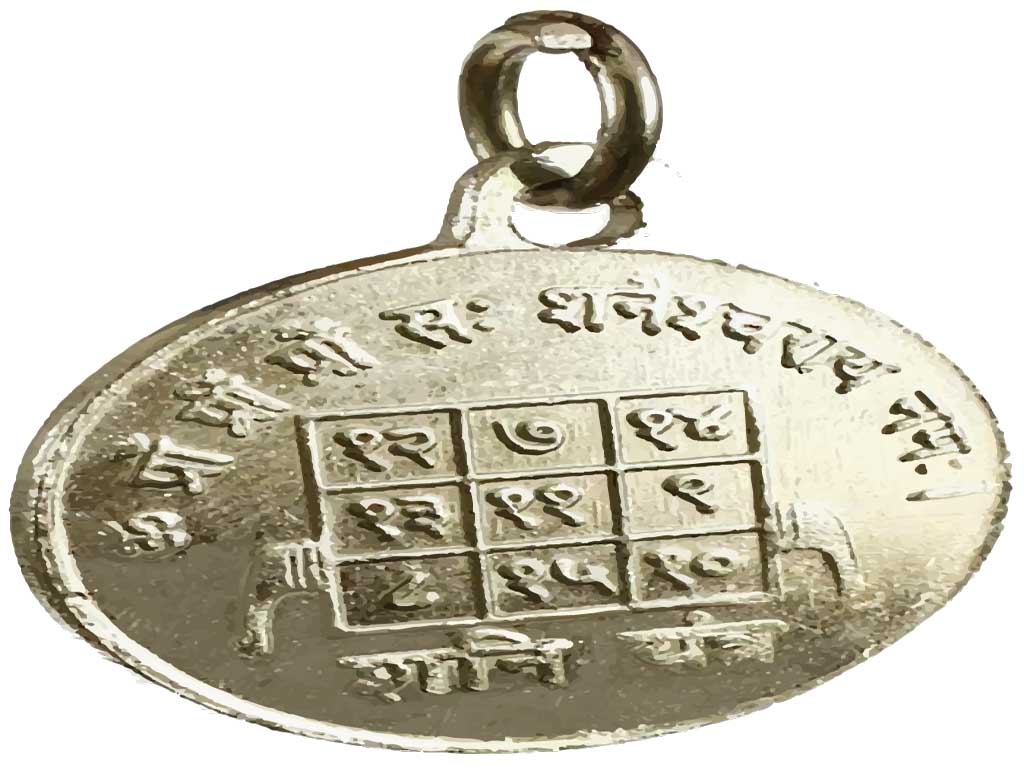 A locket talisman for Saturn
