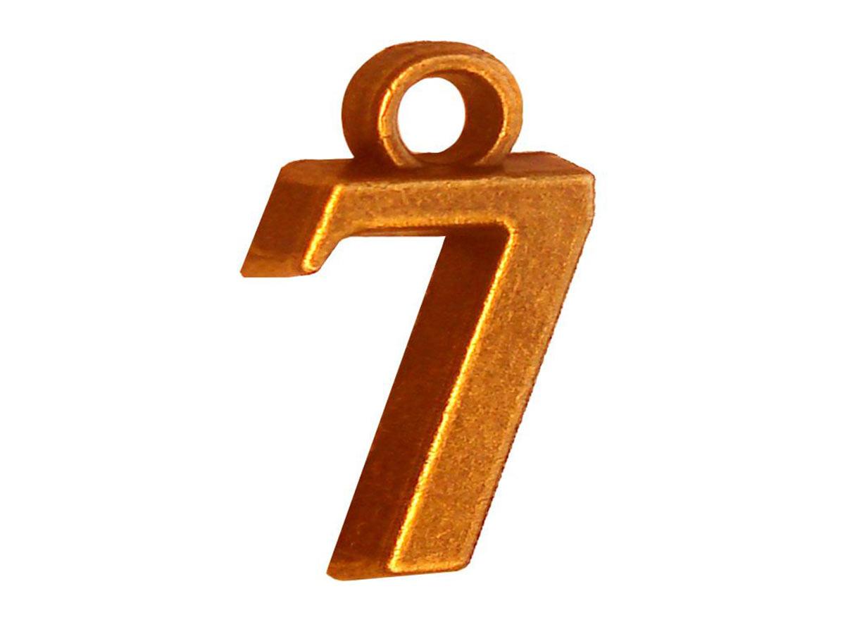 Lucky Number Pendant, 7