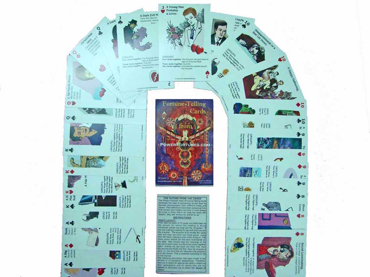 Deck of Fortune Telling Cards