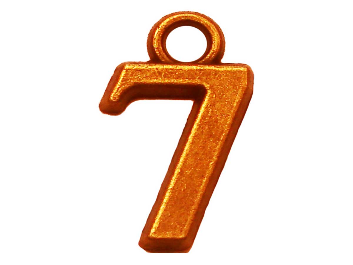 Lucky Number Pendant, 7