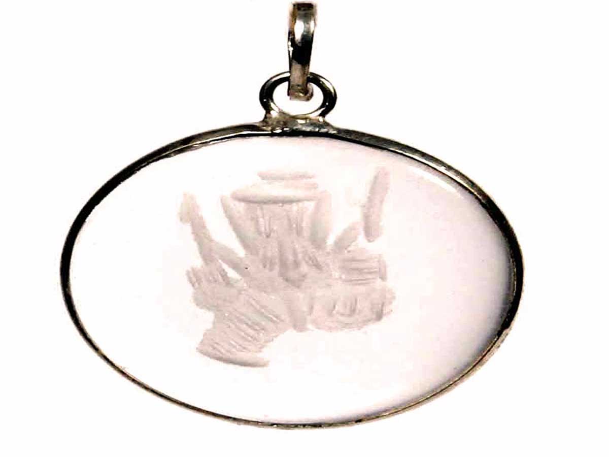 Crystal Ganpathi Locket Talisman